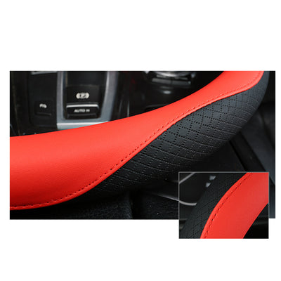 For Toyota Car Steering Wheel Cover Microfiber Leather Anti-Slip Accessories