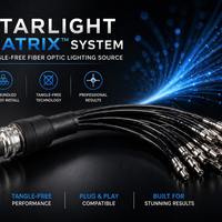 Starlight Matrix™ System | Fiber Optic Light Source (Tangle-Free Output)