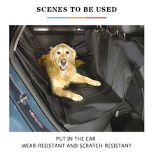 Load image into Gallery viewer, Pet Dog Seat Cover for Car Back Rear Seat Protector Waterproof Hammock SUV Truck