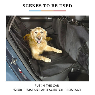 Pet Dog Seat Cover for Car Back Rear Seat Protector Waterproof Hammock SUV Truck