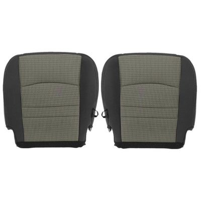 2009 to 2012 FITS for Dodge Ram 1500 2500 3500 SLT Cloth Seat Cover Gray