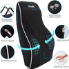 Lumbar Support Pillow for Office Chair Car, Wheelchair Desk, Gaming Chair Lower Back Pain Relief Memory Foam Cushion with 3D Mesh Cover