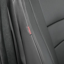 Load image into Gallery viewer, Wrangler 2013-2017 Car Seat Covers Full Set,Seat Covers Custom Fit for Jeep Wrangler,Car Seat Protector Waterproof,Leather Car Seat Cushion,Black Seat Cover - Leatherette (Black)