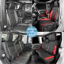 Load image into Gallery viewer, Jeep Wrangler Seat Covers Custom Fit For 2007-2024 Style #4