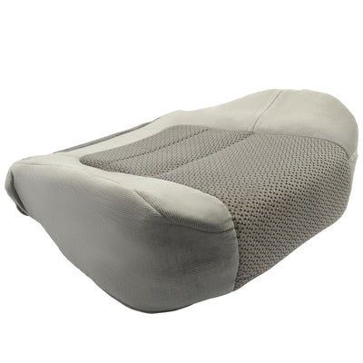 For 2001-2003 Ford F150 XLT Driver Bottom Cloth Seat Cover Light Gray