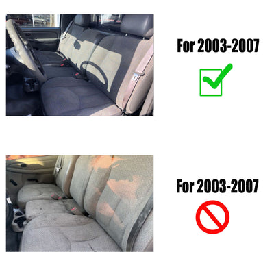 For 2003 2004 2005 2006 GMC Sierra 1500 2500 3500 Replacement Bottom Seat Cover
