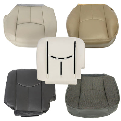 For 2003 2004 2005 2006 GMC Sierra 1500 2500 3500 Replacement Bottom Seat Cover