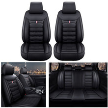 Load image into Gallery viewer, For Nissan Car Seat Cover 5-Seat Full Set Deluxe Leather Front Rear Protector