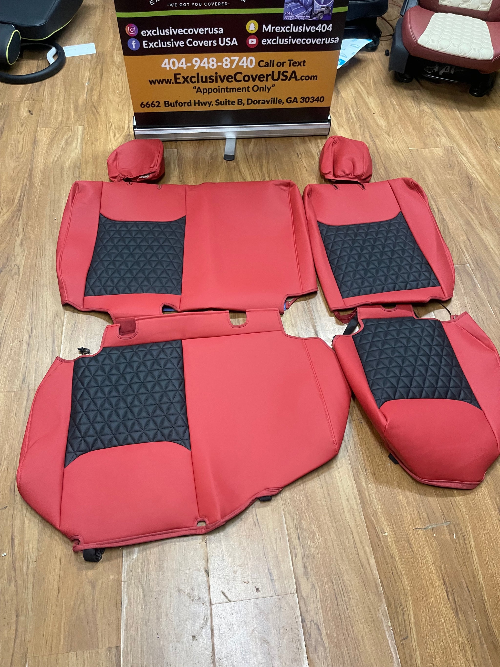 2007-2012 Jeep Wrangler JK Luxury Custom Seat Cover