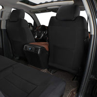 Ram 1500 Seat Covers Full Set,Car Seat Covers Custom Fit for RAM 1500 Quad Cab Tradesman 2019-2025,Car Seat Protector Waterproof,Black Car Seat Cushion Cover for Trucks,Neoprene(Black)