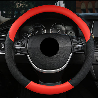 For Toyota Car Steering Wheel Cover Microfiber Leather Anti-Slip Accessories