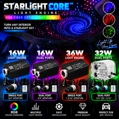 Starlight Core™ Light Engine | RGB Fiber Optic Light Source