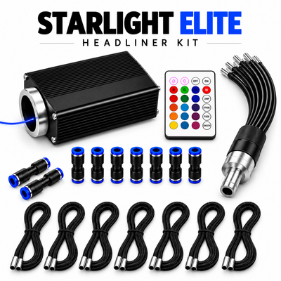 Starlight Elite™ Fiber Optic Headliner Kit | RGB Starlight System
