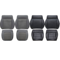 Driver / Passenger Leather / Cloth Seat Cover for Jeep Wrangler 2008-2010