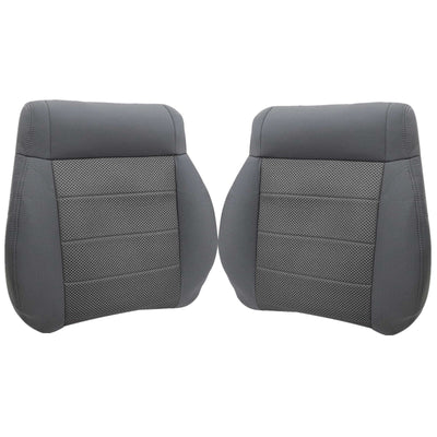 Driver / Passenger Leather / Cloth Seat Cover for Jeep Wrangler 2007-2010