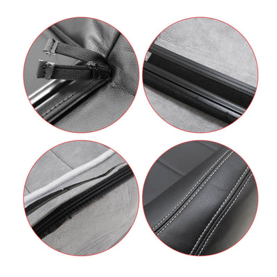 Driver / Passenger Leather / Cloth Seat Cover for Jeep Wrangler 2007-2010