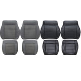 Driver / Passenger Leather / Cloth Seat Cover for Jeep Wrangler 2008-2010