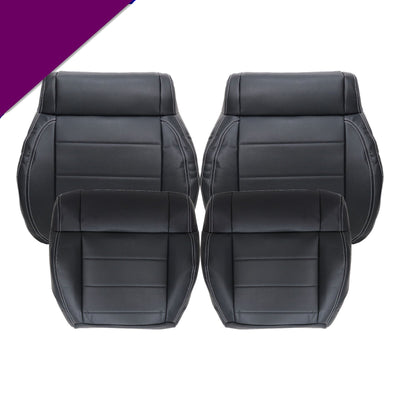 Driver / Passenger Leather / Cloth Seat Cover for Jeep Wrangler 2007-2010