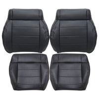 Driver / Passenger Leather / Cloth Seat Cover for Jeep Wrangler 2008-2010
