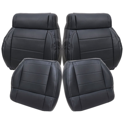 Driver / Passenger Leather / Cloth Seat Cover for Jeep Wrangler 2007-2010