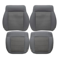 Driver / Passenger Leather / Cloth Seat Cover for Jeep Wrangler 2008-2010