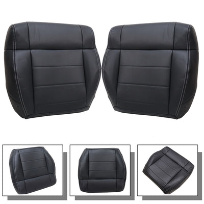Driver / Passenger Leather / Cloth Seat Cover for Jeep Wrangler 2007-2010