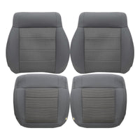 Driver / Passenger Leather / Cloth Seat Cover for Jeep Wrangler 2008-2010