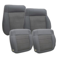 Driver / Passenger Leather / Cloth Seat Cover for Jeep Wrangler 2008-2010