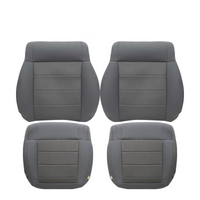 Driver / Passenger Leather / Cloth Seat Cover for Jeep Wrangler 2008-2010