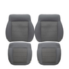 Driver / Passenger Leather / Cloth Seat Cover for Jeep Wrangler 2008-2010