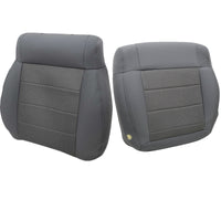 Driver / Passenger Leather / Cloth Seat Cover for Jeep Wrangler 2008-2010