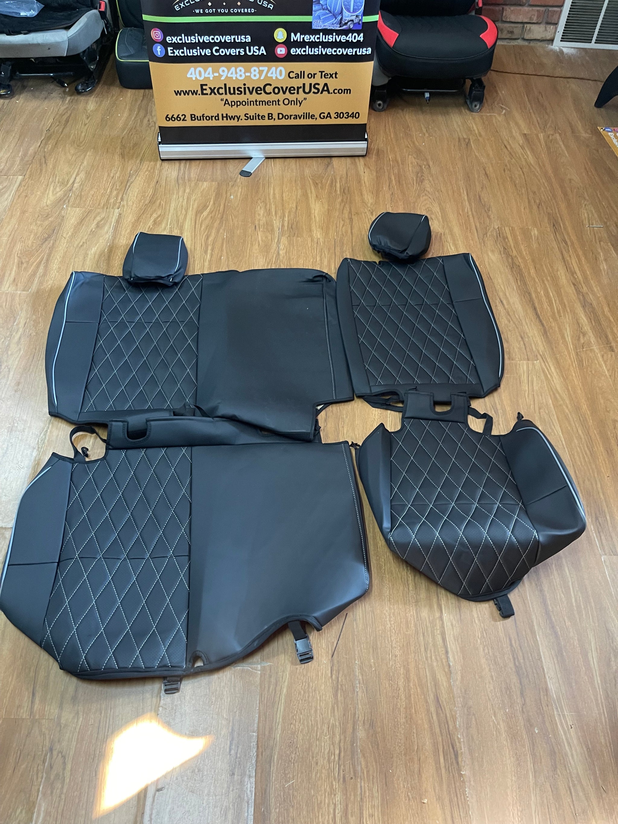 2007-2012 Jeep Wrangler JK Luxury Custom Seat Cover