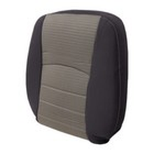 Load image into Gallery viewer, Driver Passenger Bottom-Top Seat Cover Gray for 2009-2012 Dodge Ram 1500 2500