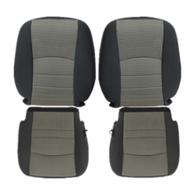 Load image into Gallery viewer, Driver Passenger Bottom-Top Seat Cover Gray for 2009-2012 Dodge Ram 1500 2500
