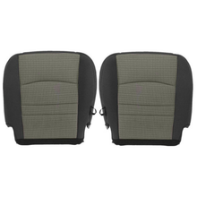 Load image into Gallery viewer, Driver Passenger Bottom-Top Seat Cover Gray for 2009-2012 Dodge Ram 1500 2500