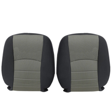 Load image into Gallery viewer, Driver Passenger Bottom-Top Seat Cover Gray for 2009-2012 Dodge Ram 1500 2500