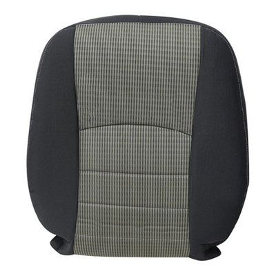 Driver Passenger Bottom-Top Seat Cover Gray for 2009-2012 Dodge Ram 1500 2500
