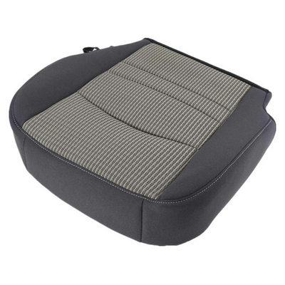 Driver Passenger Bottom-Top Seat Cover Gray for 2009-2012 Dodge Ram 1500 2500