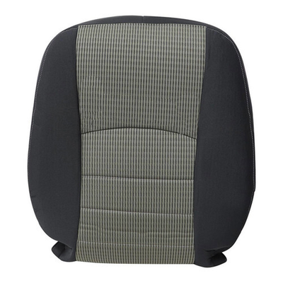 Driver Passenger Bottom-Top Seat Cover Gray for 2009-2012 Dodge Ram 1500 2500