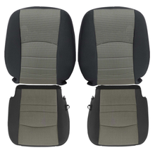 Load image into Gallery viewer, Driver Passenger Bottom-Top Seat Cover Gray for 2009-2012 Dodge Ram 1500 2500