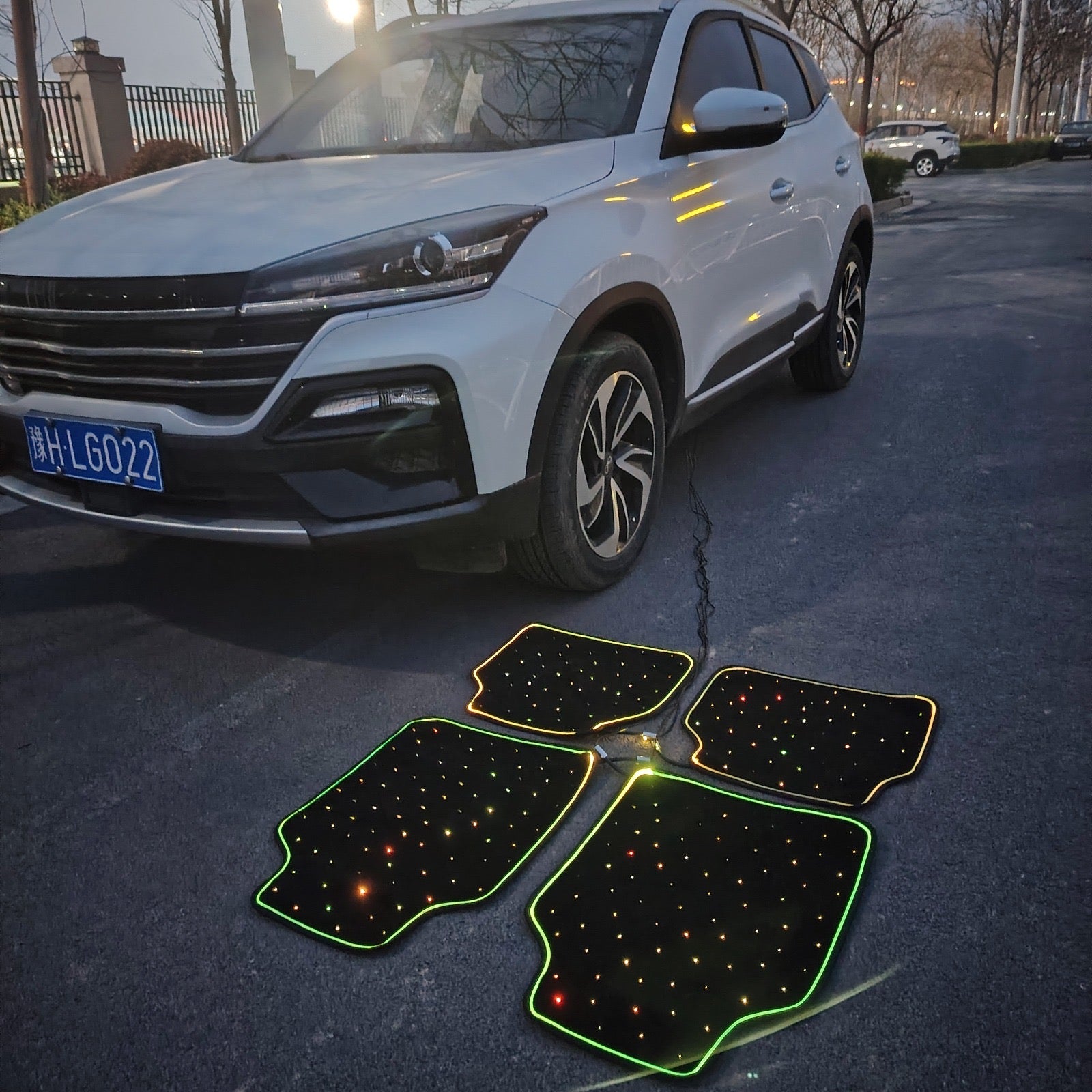 LED Starlight Floor Mats