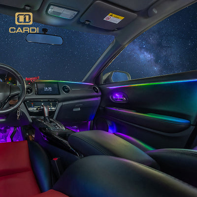 Silver Trim Ambient Light Strips