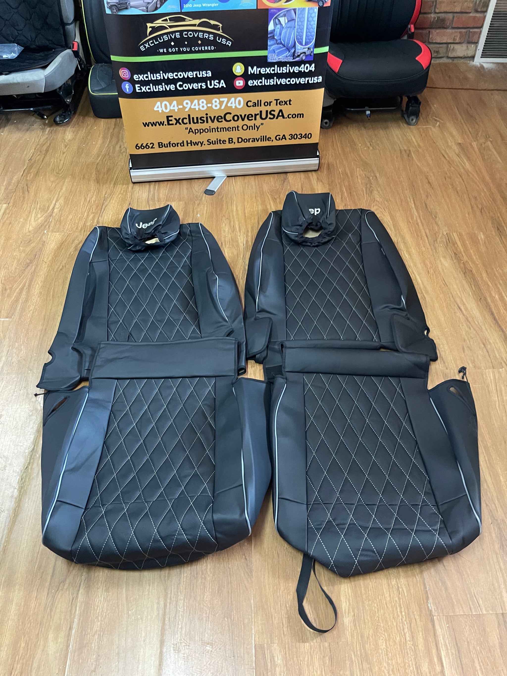 2007 2008 2009 2010 2011 2012 Jeep Wrangler JK Custom Seat Covers