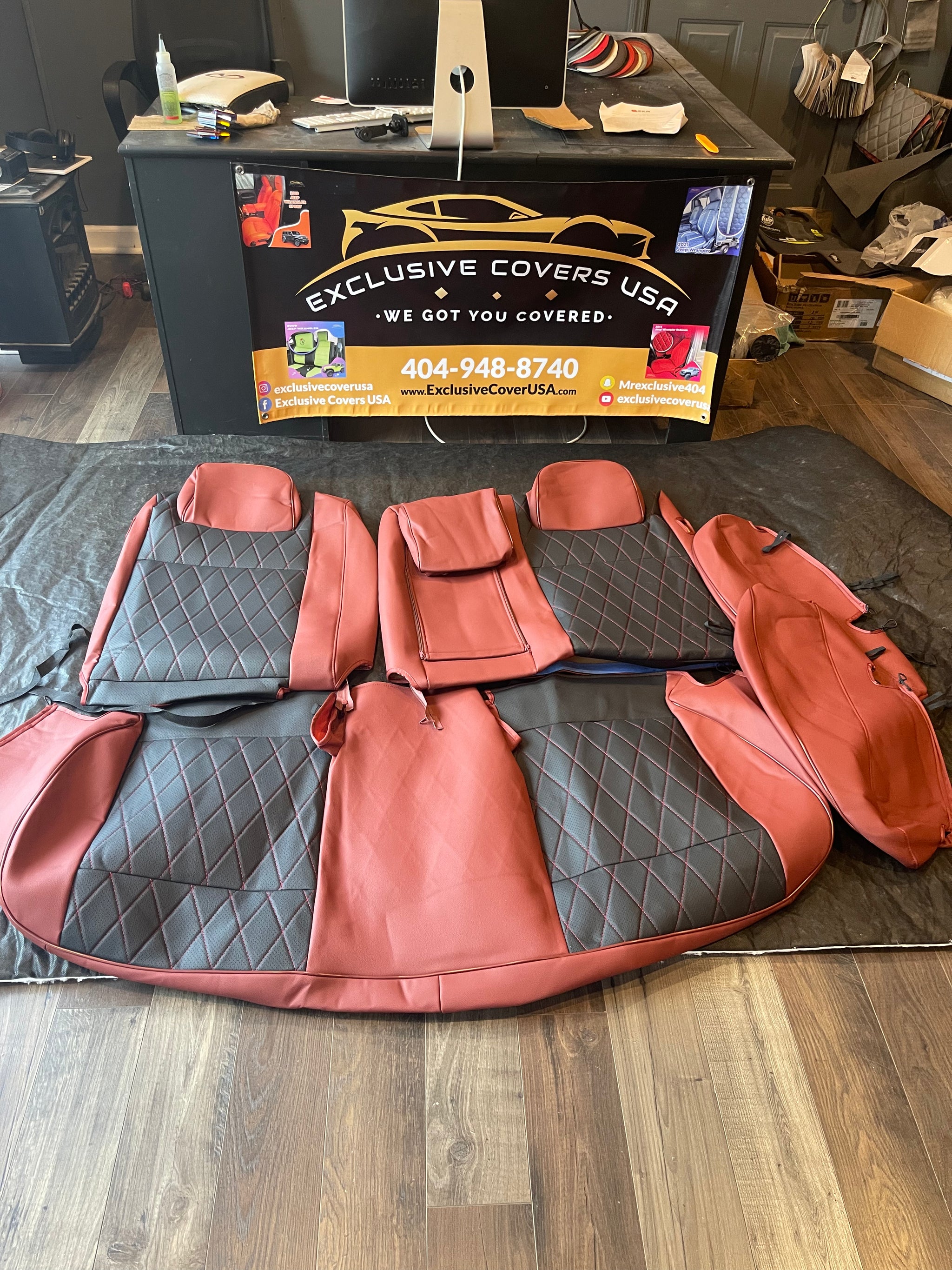 2010-2014 Dodge Challenger Custom Seat Cover