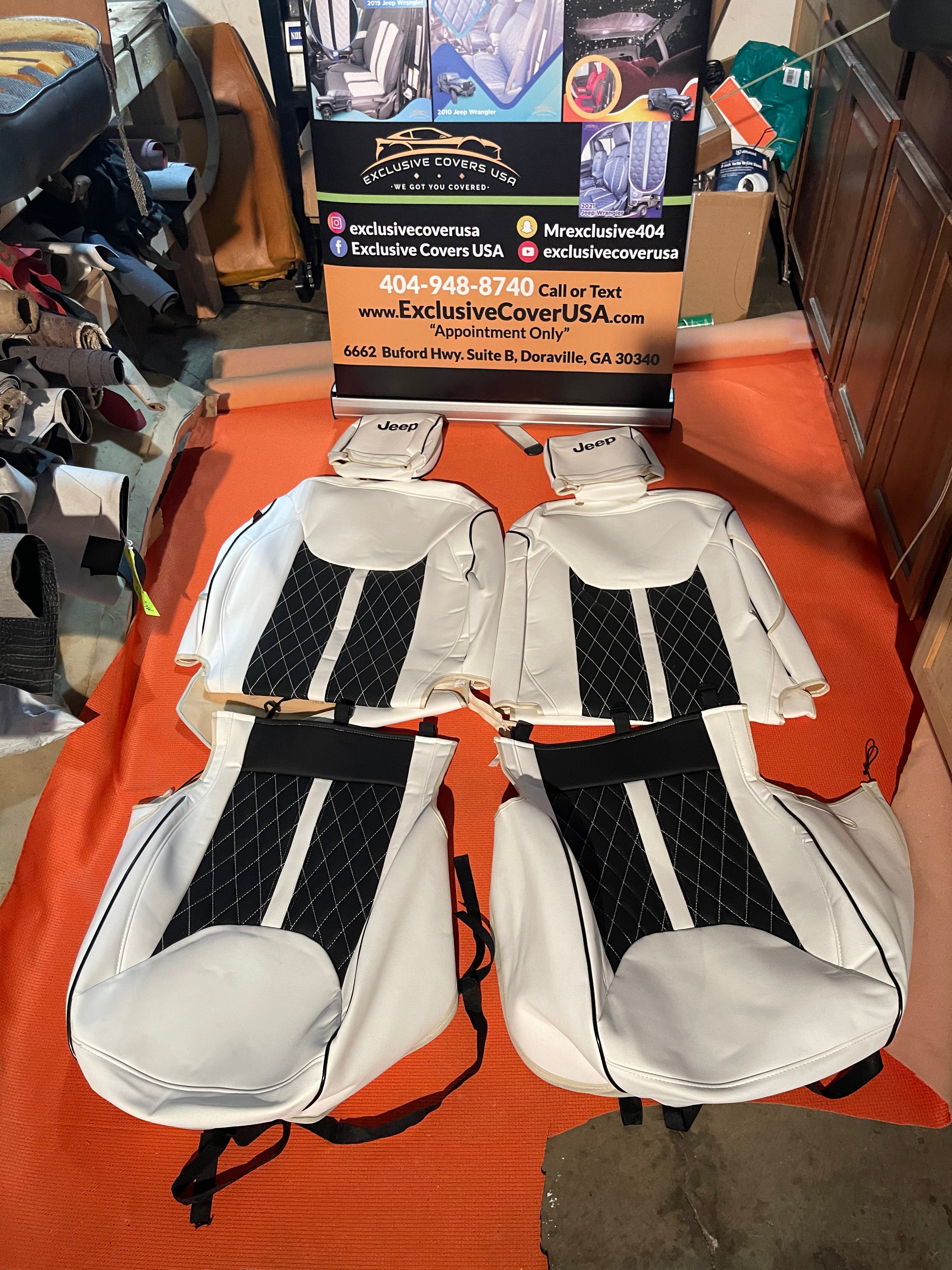 2013-2018 Jeep Wrangler JK Custom Seat Covers