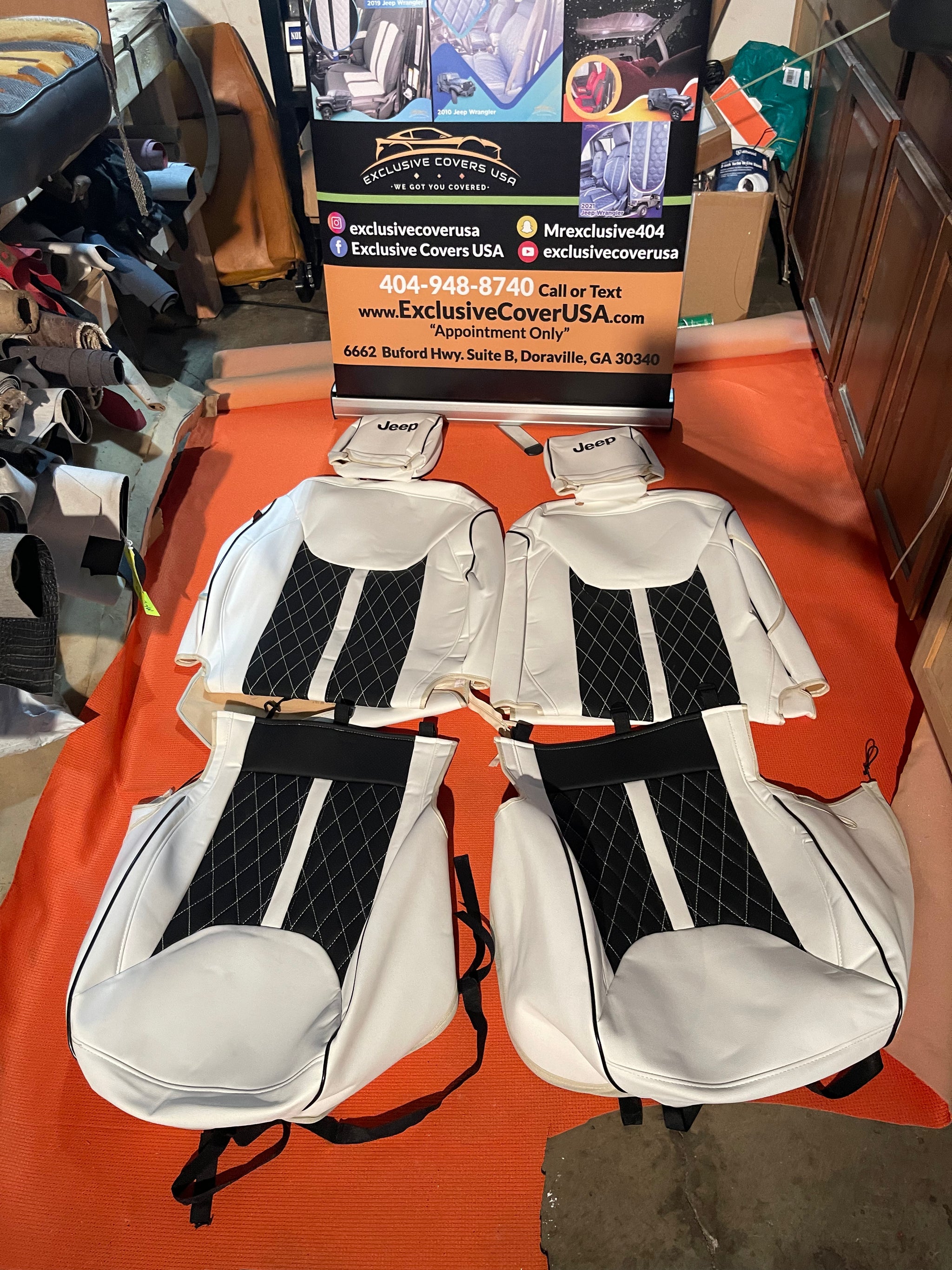 2013-2018 Jeep Wrangler JK Custom Seat Covers