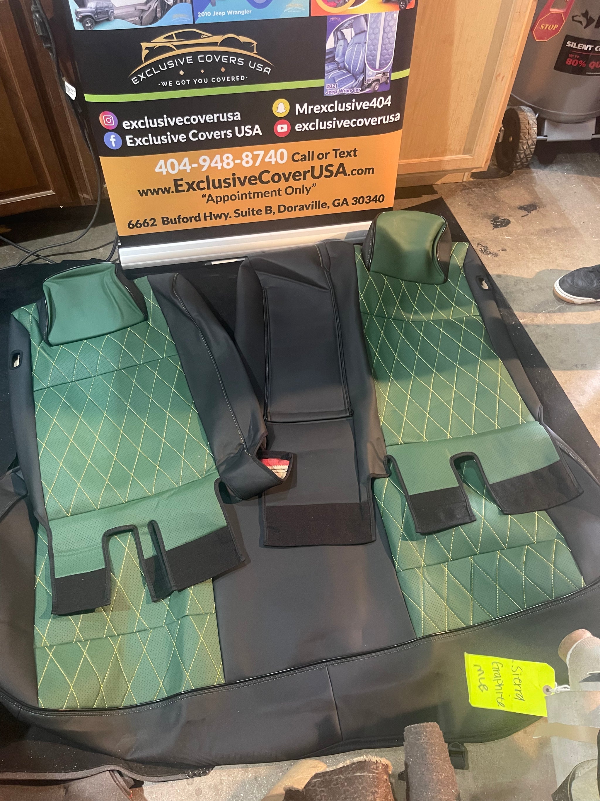 2010-2014 Dodge Challenger Custom Seat Cover