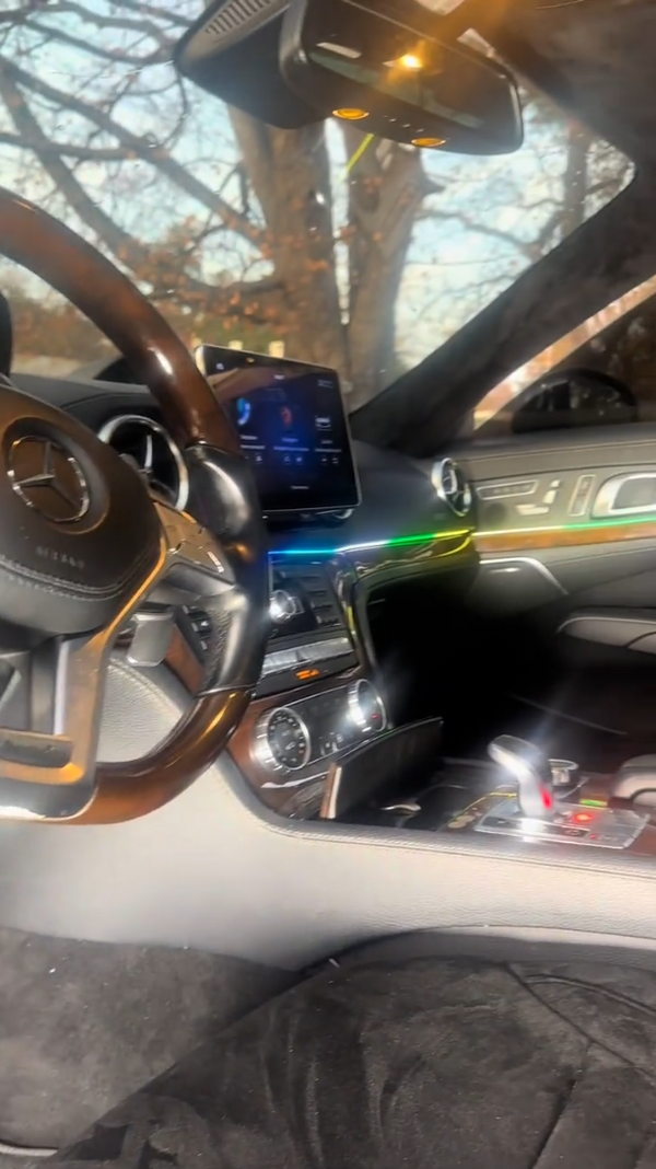 This Mercedes SL550 Interior Just Got Elevated! (Ambient Lighting)