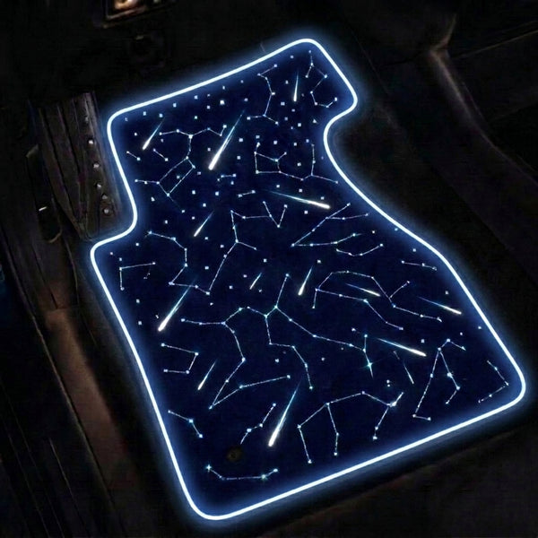 SHOOTING + CONSTELLATION FLOOR MATS WITH