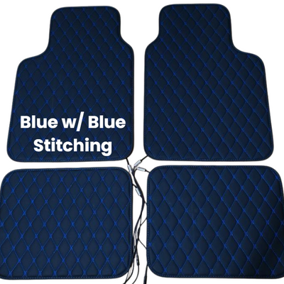 Diamond LED Fiber Optic Floor Mats (4-Piece Set)